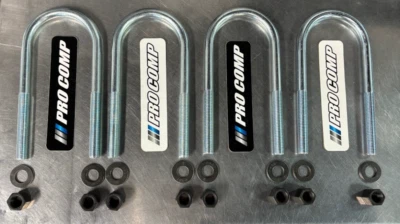 PROCOMP  4-Piece U-Bolt Kit, [Size 1/2"-20 x 3.75" x 6.75"]      13-90282 - Image 1 of 2