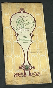 1916 REO "NEW REO 'THE FÜNFTE' DIE UNVERGLEICHLICHEN VIER" Autohaus Verkaufsprospekt - Bild 1 von 4