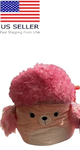 Squishmallows Chloe Poodle Dog 16" Pink Plush 2021 - Picture 1 of 5