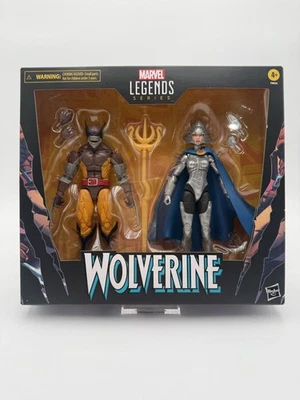 Boneco de ação Marvel Legends Wolverine Lilandra Neramani pacote com 2 50º aniversário - Imagem 1 de 4
