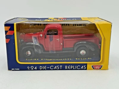 Motor Max Diecast Replicas 1941 Camión Plymouth - Coche Diecast 1:24 Foto 1 de 4