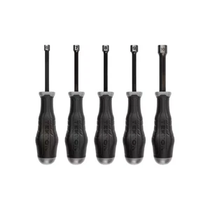 6 Mm-10 Mm High-Torque Black Oxide Blade Nut Driver Set (5-Piece) - Picture 1 of 12