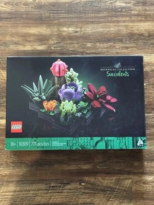 LEGO 10309 • Succulents • Botanical Collection • Original Box Only • - Image 1 of 4