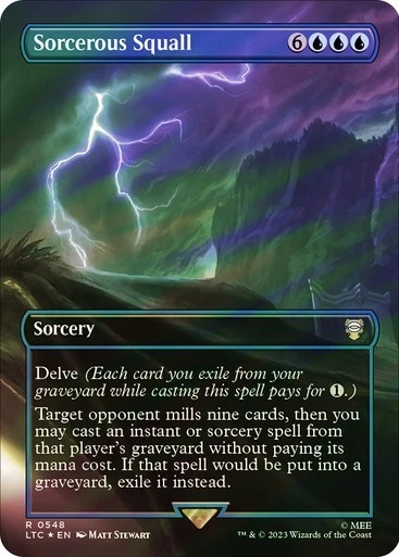 MTG - Sorcerous Squall - Surge Foil - Lord of the Rings - Magic the Gathering - Image 1 of 1