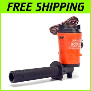 12V Submersible Livewell Aerator Pump - 800 GPH, Ideal for Fresh & Saltwater - Bild 1 von 9