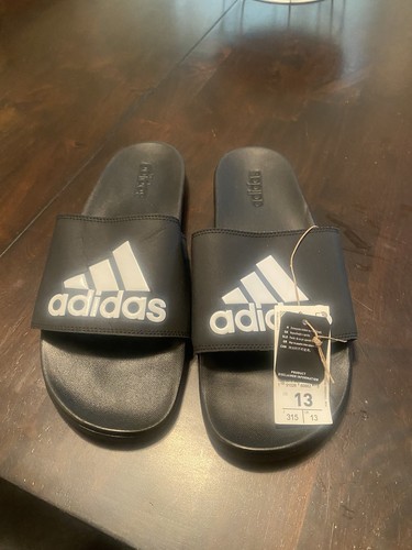 ADILETTE COMFORT Adidas sandali slip on uomo nero taglia 13 CG3425