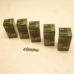5x Hiflo HF652 Ölfilter oilfilter passt an Ktm Exc Sxf Smr passt an GasGas Mc-f - Bild 1 von 6