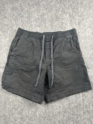 American Eagle Outfitters Men's Shorts Drawstring Casual Size Medium Black - Image 1 of 4