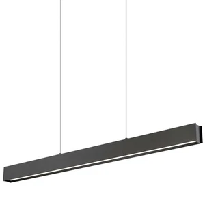 Z-Lite 1016-45L-LED Hudson 45"W Linear Chandelier - Black - Picture 1 of 9