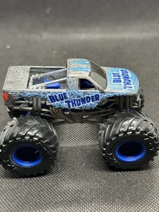 Sale Blue Thunder Steel Reveal Rarität Monster Jam Monstertruck 1:64 - Bild 1 von 3