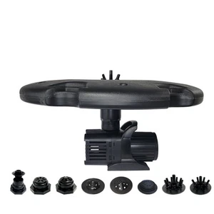 Floating Fountain, 1.75 HP Pump, 200' Cord, 14,800 GPH, 11 Spray Patterns - Picture 1 of 7