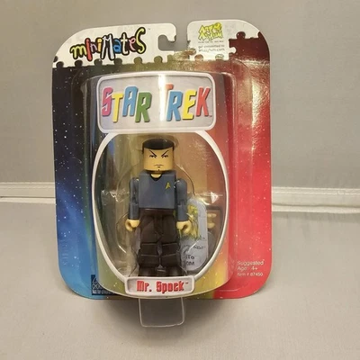 Figura MiniMates Star Trek Mr. Spock #87450 por Art Asylum ~ 2002 Foto 1 de 4
