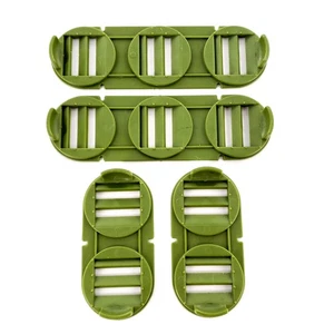 1986 GI Joe HAVOC Fahrzeug Profilabdeckung 4 Stück Zubehörteil Original Ungebrochen - Bild 1 von 3