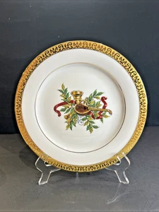 Royal Gallery Gold Buffet 8,25" Salatteller Design A ~ Trompete TOP - Bild 1 von 5