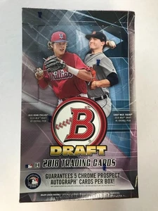 2018 BOWMAN Draft Baseball Super Jumbo Hobby Box Factory Sealed - Picture 1 of 1