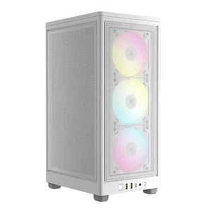 Corsair Mini-ITX Tower 2000D RGB AIRFLOW CC-9011247-WW White Mesh Case - Picture 1 of 4