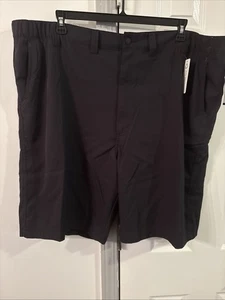 Wrangler Outdoor Shorts Gr. 46 schwarz vorne flach - All Terrain Cargo Relaxed Fit - Bild 1 von 11