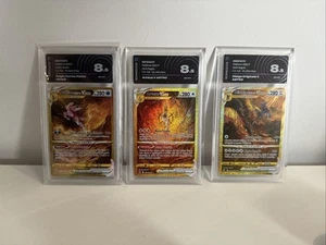 TRIS DI 8.5, ARCEUS,PALKIA E DIALGA. Le 3 splendide V Astro Gold gradate. - Foto 1 di 8