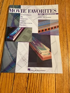 Movie Favorites for Harmonica Sheet Music Tab 19 Songs Diatonic & Chromatic Book - Picture 1 of 2