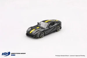 Coche modelo gris Grigio 2021 Ferrari 812 Competizione 1/64 de BBR BBRFER64009 - Imagen 1 de 6