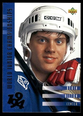 1993-94 Upper Deck #567 Kevin Hilton USA Rookie Hockey Card - Image 1 of 2
