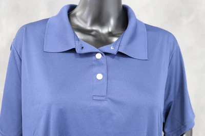 Hanes Sport Women Cool DRI Performance Polo (40+ UPF) Size 3XL Navy Color.. - Image 1 of 4