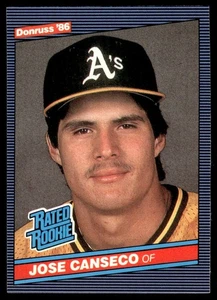 1986 Donruss Jose Canseco Rookie #39 PACK FRESH - Picture 1 of 2