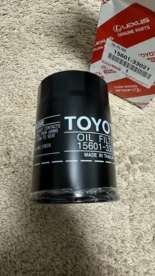 Toyota Chaser Cresta Crown Publica Corona Starlet Celica Oil Filter 15601-33021 - Image 1 of 4