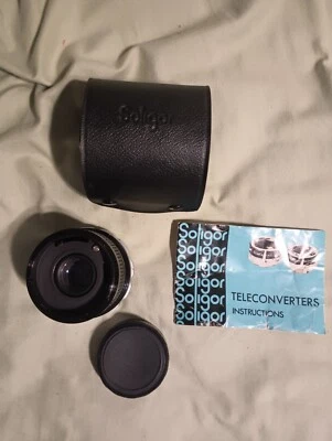Soligor Auto Tele Converter 3x To Fit Canon FD Clean Clear Made In Japan - Image 1 of 4
