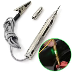 Test Lamp Automotive Voltage Tester Current Metal Car Truck 6V 12V 24V ATO Tools - Bild 1 von 15