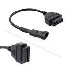 Motorcycle 3 pin To 16pin OBD2 Diagnostic Cable Adapter Connector For Cfmoto