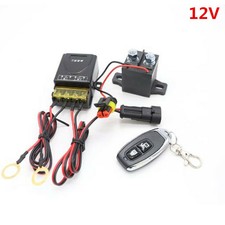 Battery Kill Switch Disconnect Isolator Power Cut Off Remote Control Fit For Car
