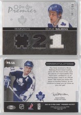 2007-08 O-Pee-Chee Premier Remnants Triples /100 Borje Salming #PR-SA HOF