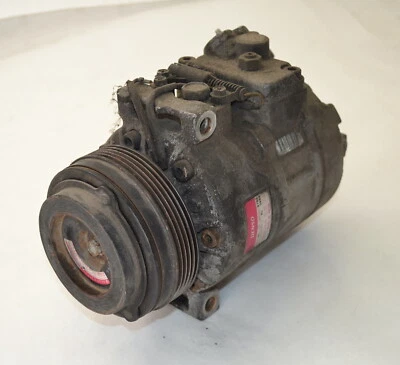 1999 BMW 528i OEM DENSO A/C AIR CONDITIONING COMPRESSOR 64528377241 1998 2000 - Image 1 of 3
