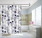 3D Skull Fashion 9 Shower Curtain Waterproof Fiber Bathroom Home Windows Toilet