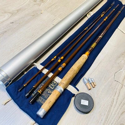 Hardy Smuggler #6 8'0" Fly rod w/Sock Tube 4piece - Image 1 of 4