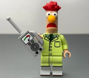 LEGO Beaker The Muppets Minifigure CMF 71035 Figure with Radio - Picture 1 of 6