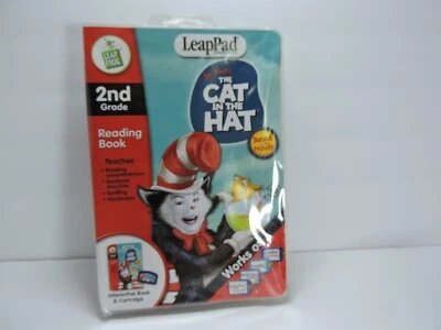 LeapPad El gato en el sombrero basado en el libro de cine y cartucho 2º grado Foto 1 de 4