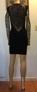 EMILIO PUCCI Lace Inset Knit Dress Small - Picture 1 of 4