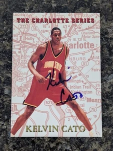 1997 Genuine Article Charlotte Series Autographs #MP7 Kelvin Cato /5000 - Picture 1 of 2