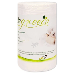 100% Bamboo Unscented Diaper LinersFragance Free and Chlorine Free - ⭐⭐⭐⭐⭐ - Picture 1 of 7