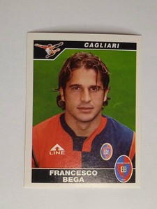 No. 79 Francesco Bega Cagliari - Panini footballers 2004/05