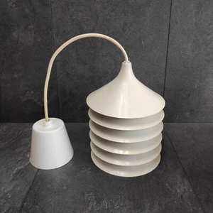 Ikea Hängelampe Duett Bent Boysen Designer Lampe 80er Metall Weiß Creme Vintage - Bild 1 von 9