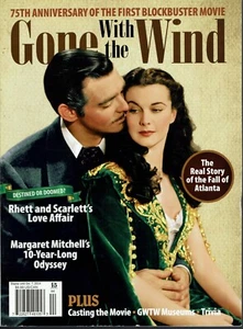 Gone With The Wind 75th Anniversary Magazine Movie Hx Historic Background 2014 - Bild 1 von 1