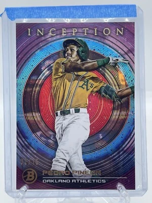 2022 Bowman Inception Fuchsia #30 Pedro Pineda /75  - Image 1 of 3