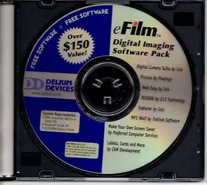 EFILM DIGITAL IMAGING SOFTWARE PACK (VINTAGE 95/98/NT) GRAPHICS PUBLISHING - Bild 1 von 1