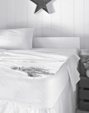 Matratzenschoner Spannbettlaken mit Rundumgummi 90x200 Cm