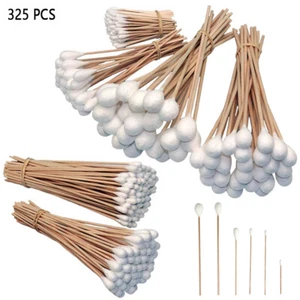 325 Pc Industrial Large Cotton Swab Set Tips Detailing Cleaning Gun Assortment Q - Picture 1 of 1