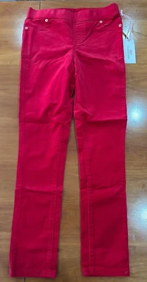 NWT Girls $60 VINEYARD VINES Corduroy Pants - Red Velvet SIZE 10 - Image 1 of 4