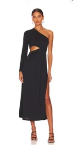 Mary Maxi Dress in Black ALLSAINTS Size 2 Small NWT - Picture 1 of 4
